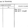 Revisions in Directory