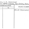 Reynolds, C.B. (Secretary)