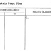 Rheinstein Corp. Plan