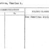 Rheinstrom, Charles A.