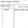 Rhode Island Committee Chairman