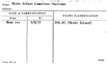 Rhode Island Committee Chairman