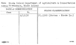 Rhode Island Department of Agriculture & Conservation