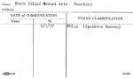Rhode Island Manual Arts Teachers