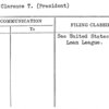 Rice, Clarence T. (President)