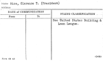 Rice, Clarence T. (President)