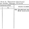Rice, Frank E. (Executive Secretary)