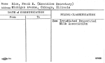 Rice, Frank E. (Executive Secretary)