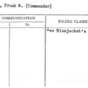 Rice, Frank W. (Commander)