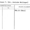 Rice, Samuel T. (Mrs. Adelaide Ballinger)
