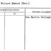 Rice, Willard Edward (Rev.)