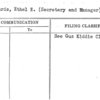 Richards, Ethel E. (Secretary and Manager)
