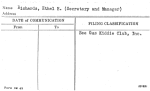 Richards, Ethel E. (Secretary and Manager)