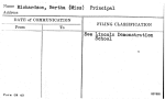 Richardson, Bertha (Miss) Principal