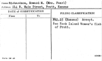 Richardson, Howard M. (Mrs. Pearl)