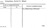 Richardson, Rachel M. (Miss)