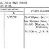 Richman, Julia High School