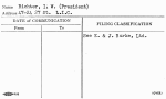Richter, I.W. (President)