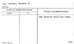Ricker, Chester S.
