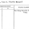 Riddell, James G. (Traffic Manager)
