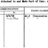 Rider Attached to and Made Part of Conc. Agreement