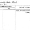 Riefenstahl, Gladys (Miss)