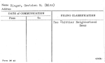 Rieger, Gretchen M. (Miss)