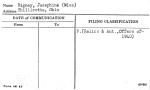 Rigney, Josephine (Miss)