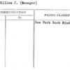 Rile, William J. (Manager)