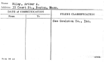 Riley, Arthur A.