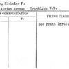 Riley, Nicholas F.