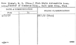 Rishel, W.D. (Pres.) Utah State Automobile Assn.