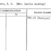 Rivers, E.D. (Mrs. Lucile Lashley)