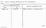 Rivet Driving Ceremony on the Perisphere