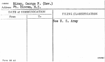 Rixey, George F. (Rev.)