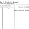 Robb, E.H. (District Manager)