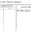 Robbins, Fred (General Manager)