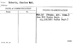 Roberts, Charles McG.