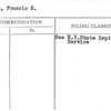Roberts, Francis E.