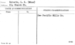 Roberts, L.G. (Miss)