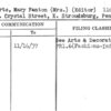 Roberts, Mary Fanton (Mrs.) (Editor)