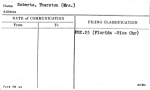 Roberts, Thurston (Mrs.)