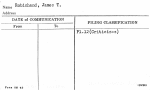 Robichand, James T.
