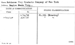 Robinson Clay Products Company of New York
