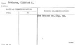 Robinson, Clifford L.