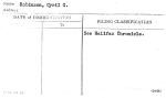 Robinson, Cyril G.