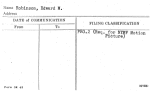 Robinson, Edward M.