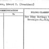 Robinson, Edward T. (President)