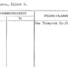 Robinson, Elliot H.