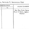 Robinson, Gertrude G. Decorators Club